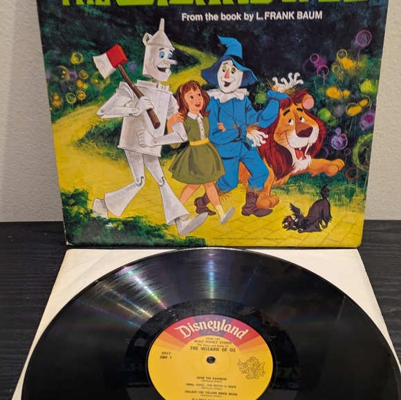 Disney The Wizard of Oz Vinyl - Green, Blue, Silver 1969 - Picture 10 of 11